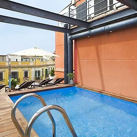 Apartment Apartment: Rooftop Pool Access Barcelona
